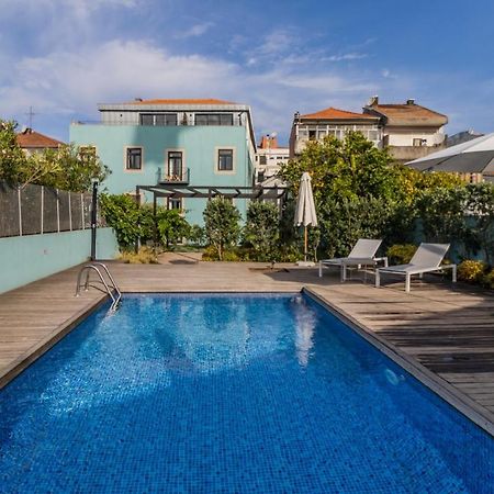 Central Studio W/ Pool, Ac & Patio By Lovelystay OOporto Exterior foto