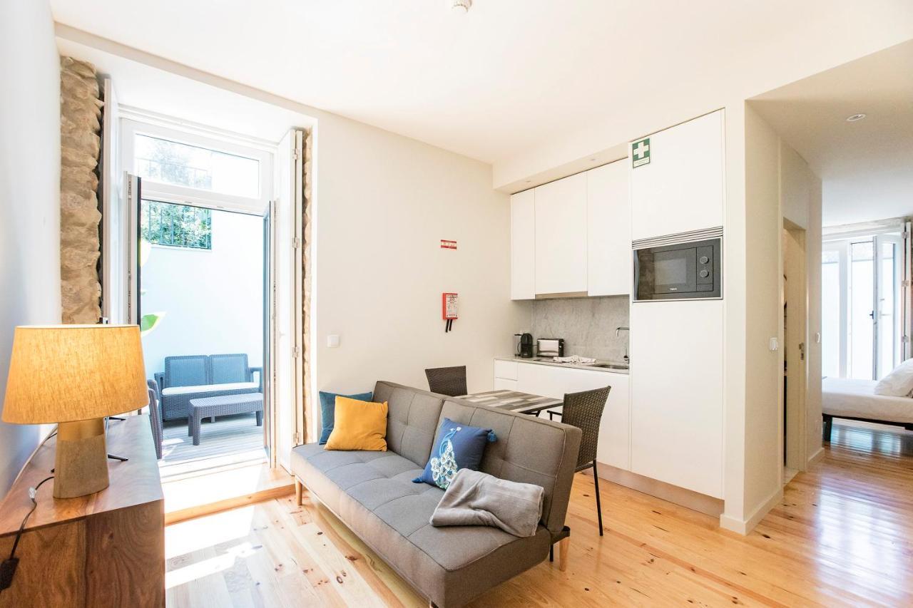Central Studio W/ Pool, Ac & Patio By Lovelystay OOporto Exterior foto