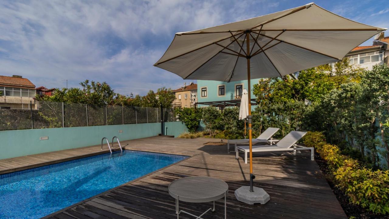 Central Studio W/ Pool, Ac & Patio By Lovelystay OOporto Exterior foto